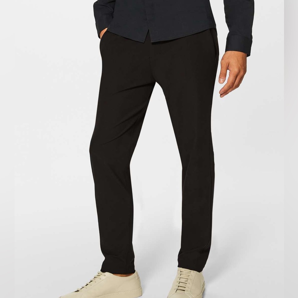 Lululemon Commission Pant Slim *Warpstreme 34"‎ in black